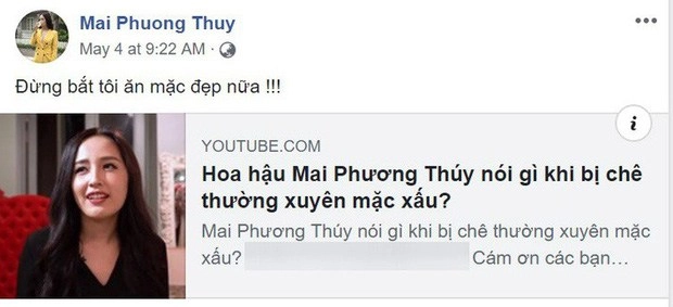 Hoa hậu đáp trả khi bị chê mặc xấu mai phương thúy gắt gỏng hhen niê tâm phục khẩu phục - 13