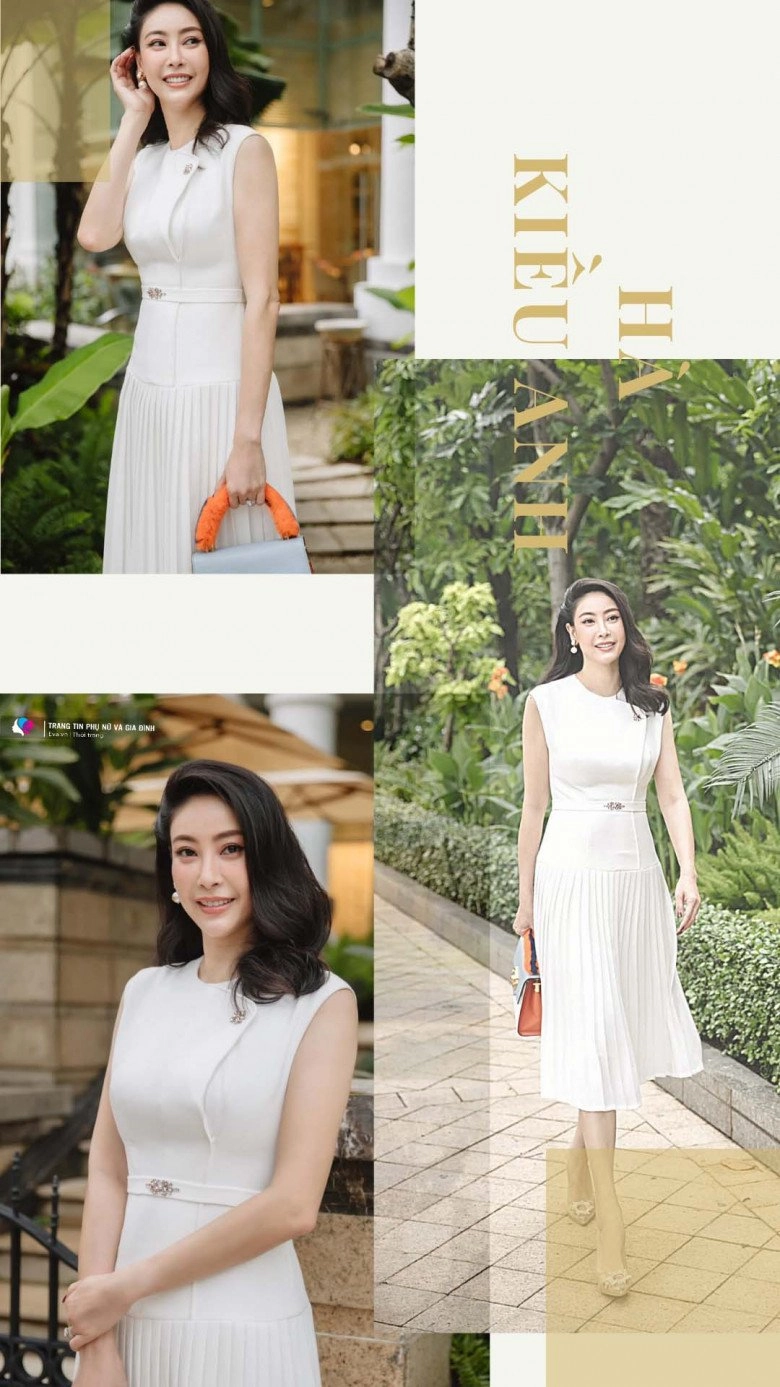 Hoa hậu hà kiều anh ở tuổi 45 nhan sắc mặn mà xuống phố đi dạo cũng sang ngút ngàn - 6