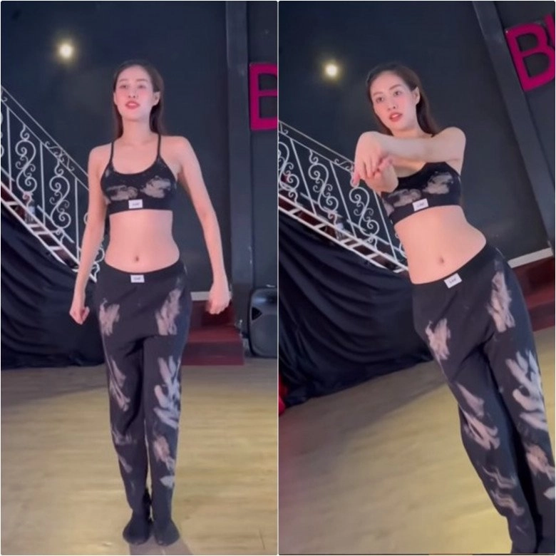 Hoa hậu khánh vân khoe trình dance cover hết nhiệm kỳ nhưng body vẫn cháy - 1