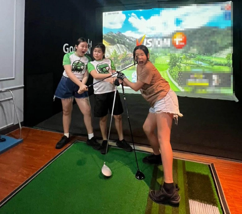 Hoa hậu nhà 200 tỷ cho ái nữ học đánh golf 2 triệu đồngtiếng luyện đủ thứ tiếng anh nhật pháp trung - 2