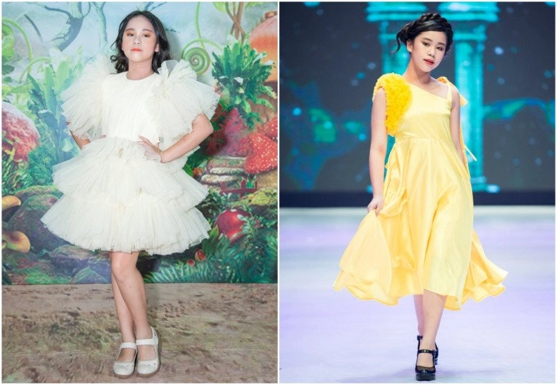 Hoa hậu nhí việt lai 2 dòng máu catwalk điệu nghệ nhìn đôi chân đi cà kheo mà hoảng - 7