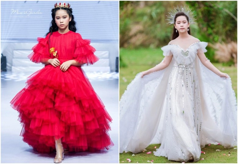 Hoa hậu nhí việt lai 2 dòng máu catwalk điệu nghệ nhìn đôi chân đi cà kheo mà hoảng - 8