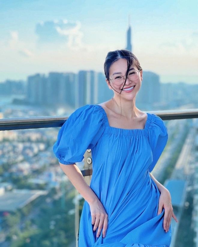 Hoa hậu phương khánh khoe căn penthouse mới mua nội thất đơn giản view đáng giá triệu đô - 2