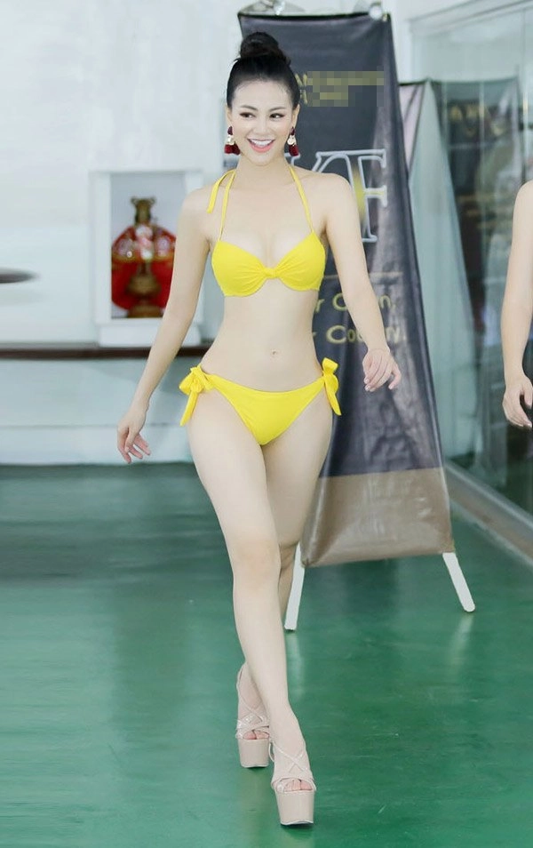 Hoa hậu phương khánh tự hé lộ khuyết điểm đôi chân cầu thủ vẫn giật vương miện miss earth - 6
