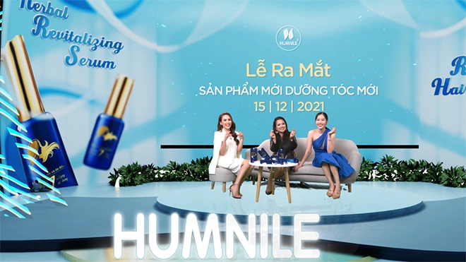 Hoa khôi nam em chúc mừng mỹ phẩm humnile ra mắt bộ đôi dưỡng tóc - 7