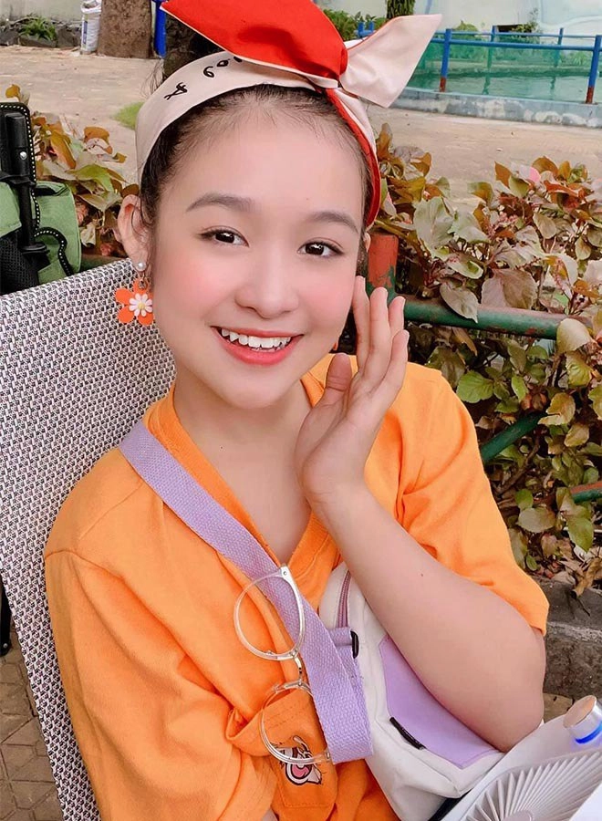 Hoa khôi nhí cần thơ khoe nhan sắc sau 5 năm thiếu nữ miền tây khác hẳn thời bé - 7
