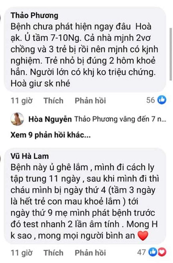 Hòa minzy thông báo tình hình sức khỏe con trai bo sau khi cô tiếp xúc gần minh tú f0 - 5