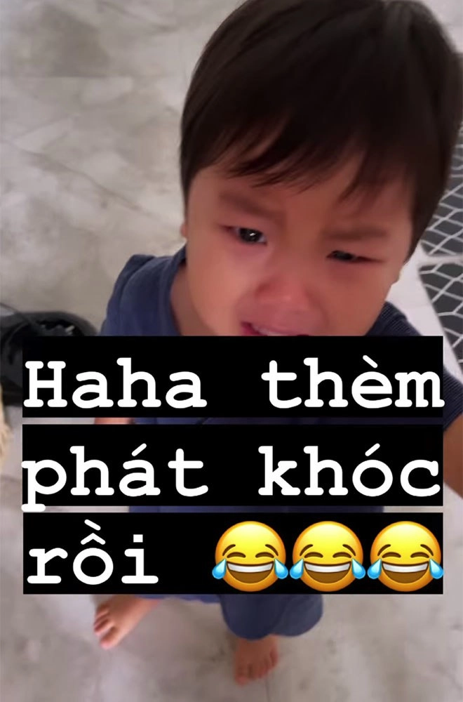 Hoà minzy tự làm bánh mì cho con quý tử miền tây vừa ăn vừa khóc siêu đáng yêu - 5