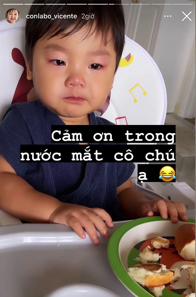 Hoà minzy tự làm bánh mì cho con quý tử miền tây vừa ăn vừa khóc siêu đáng yêu - 8