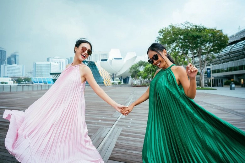 Hoàng oanh đắt show hậu ly hôn mặc chiếc đầm mua đâu cũng có đọ sắc cùng trương ngọc ánh - 11