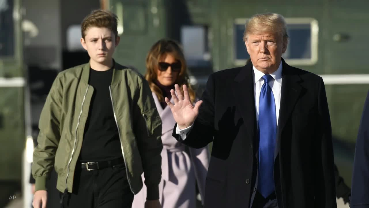 hoàng tử nhà trắng barron trump gây bão với chiều cao hơn 2m 14 tuổi trổ mã tài tử - 6
