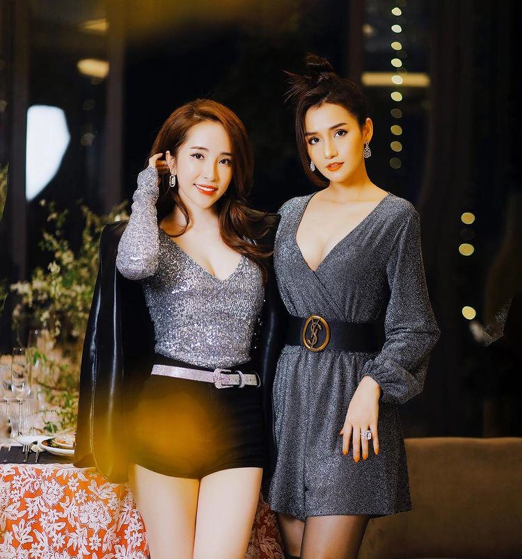 Hội bạn quyền lực của vũ trụ vfc tụ họp lã thanh huyền và quỳnh nga mặc nổi nhất - 4