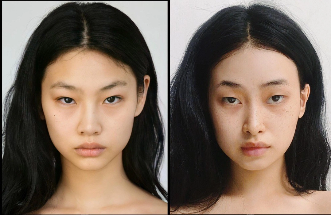 Hội gái xinh bắt trend make-up mắt thâmtàn nhang theo squid game lê bống đẹp vẫn bị chê - 5
