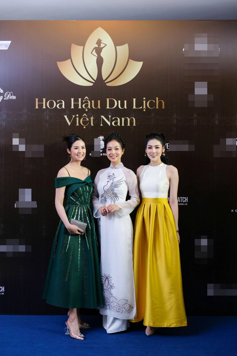 Hội tụ chị em hoa hậu có tuổi u35 ngọc diễm diện đầm mỏng lấn át jennifer phạm lẫn ngọc hân - 2