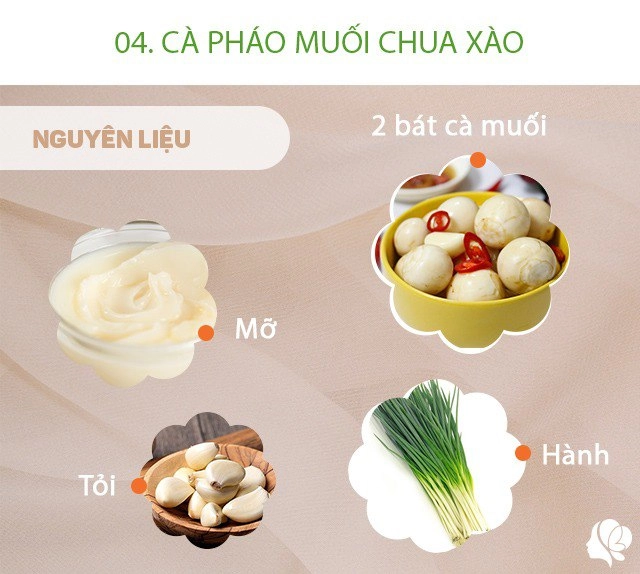 Hôm nay ăn gì bữa cơm có đủ thịt cá nhưng không hề ngấy hết rồi còn muốn ăn nữa - 8