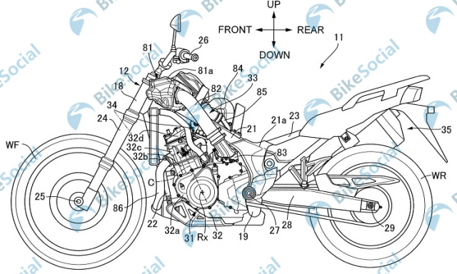 Honda africa twin trang bị supercharged đang được phát triển - 1