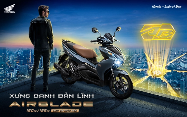 Honda air blade 2021 phiên bản mới vừa được ra mắt - 1