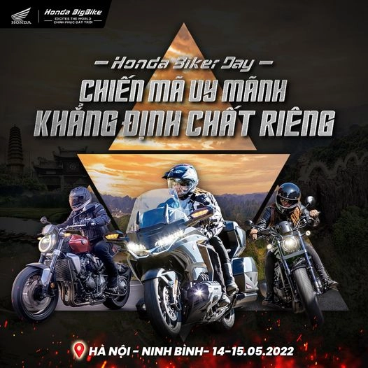 Honda biker day 2022 - đại náo ninh bình với sự quy tụ của hàng trăm xe mô tô honda - 1