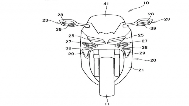 Honda cấp bằng sáng chế sử dụng đèn tín hiệu làm cánh gió khí động học - 2