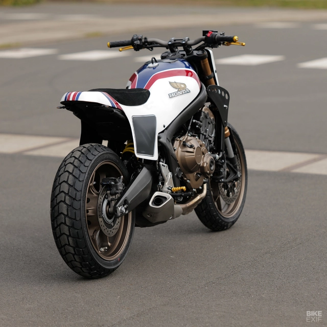 Honda cb650r độ phong cách flat track của kingston - 7