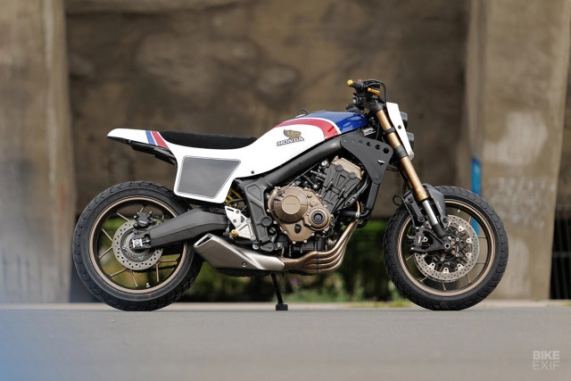 Honda cb650r độ phong cách flat track của kingston - 8