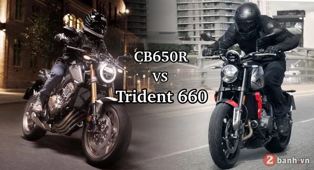 Honda cb650r và triumph trident 660 trên bàn cân thông số - 1