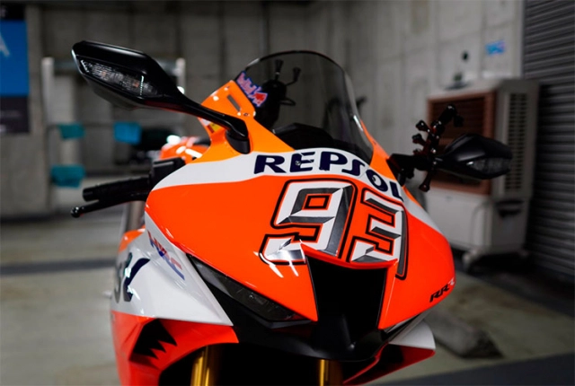 Honda cbr1000 rr-r sp 2020 độ phong cách marc marquez replica - 1