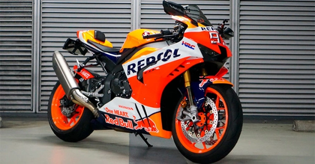 Honda cbr1000 rr-r sp 2020 độ phong cách marc marquez replica - 6