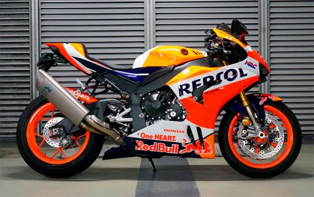 Honda cbr1000 rr-r sp 2020 độ phong cách marc marquez replica - 7