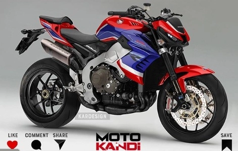 Honda cbr1000rr-r sẽ trông tàn bạo như thế nào nếu biến thành cb1000r-r - 1