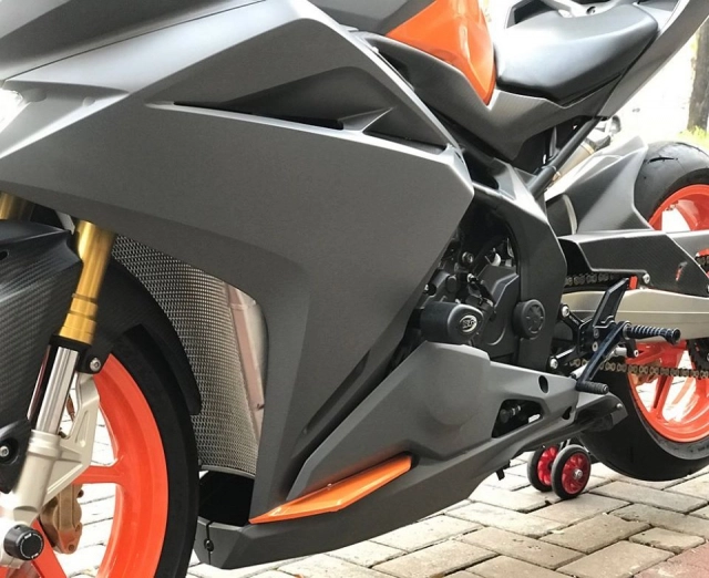 Honda cbr250rr biến đổi đầy cứng cáp diện mạo matte gray - 8