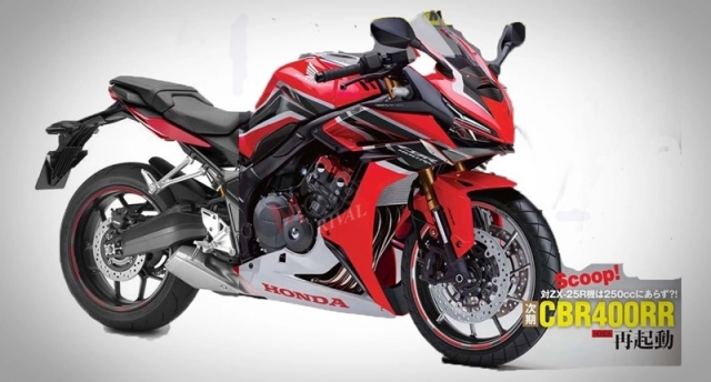 Honda cbr400rr 4 xi-lanh mới đang được phát triển - 3