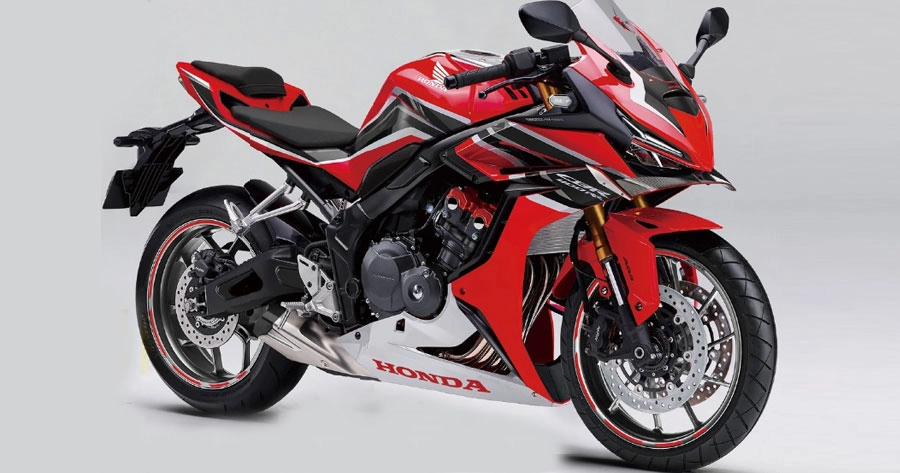 Honda cbr400rr 4 xi-lanh tiết lộ thiết kế và sức mạnh - 1