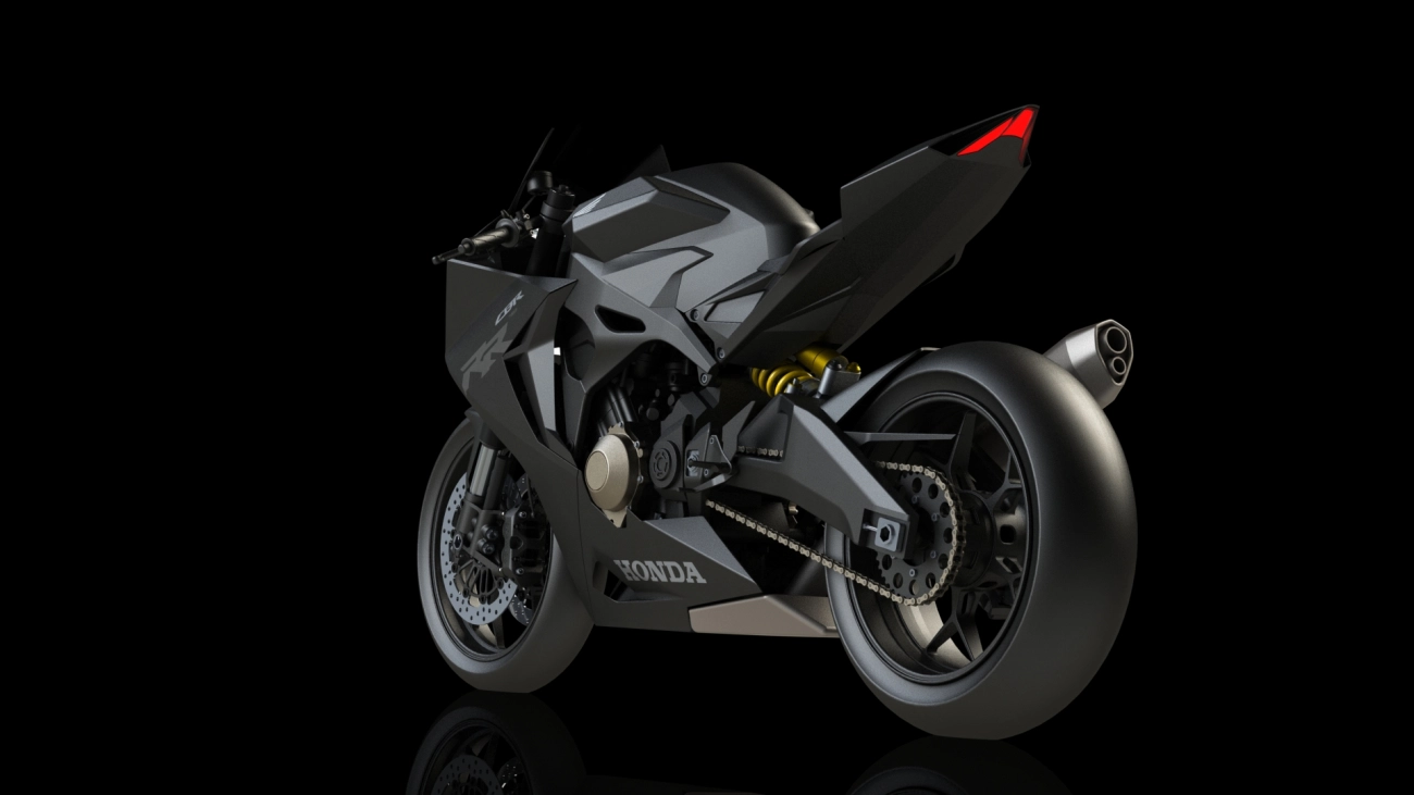 Honda cbr750rr concept lộ diện hình ảnh thiết kế - 8