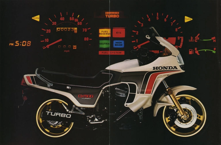 Honda cx500 turbo - mô tô đầu tiên trên thế giới được trang bị động cơ turbocharged - 1