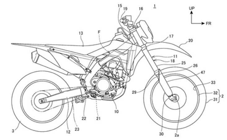 Honda được cấp bằng sáng chế giảm xóc điện cho dòng cfr - 5