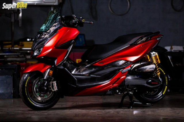 Honda forza 350 độ theo phong cách superbike - 1