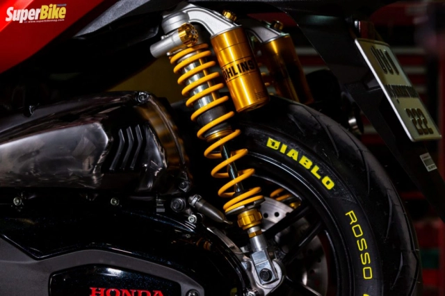 Honda forza 350 độ theo phong cách superbike - 6