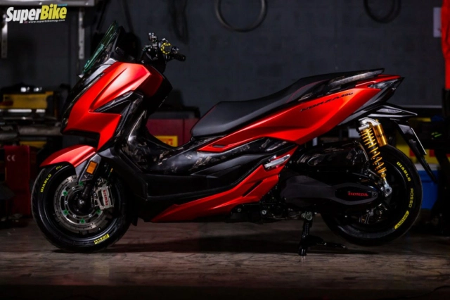 Honda forza 350 độ theo phong cách superbike - 9