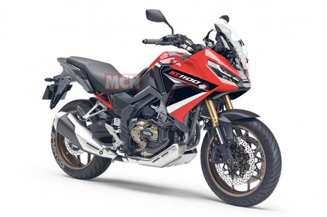 Honda nt1100 đã xác nhận với 2 phiên bản nt1100a và nt1100d - 1