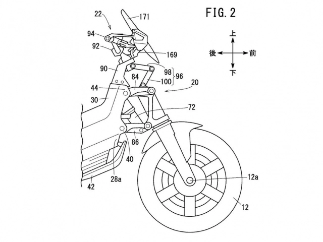 Honda ra mắt bằng sáng chế xe điện minibike kiểu dáng grom - 4