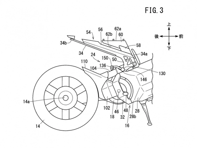 Honda ra mắt bằng sáng chế xe điện minibike kiểu dáng grom - 5