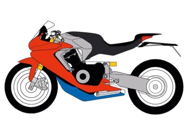 Honda ra mắt dự án superbike sở hữu khung sườn tương tự ducati - 1