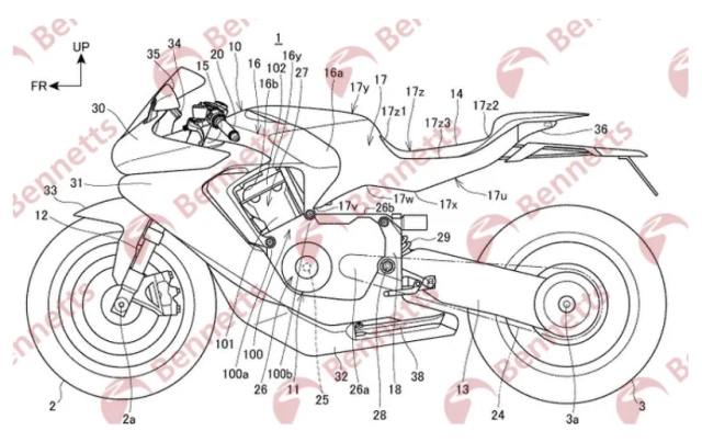 Honda ra mắt dự án superbike sở hữu khung sườn tương tự ducati - 3