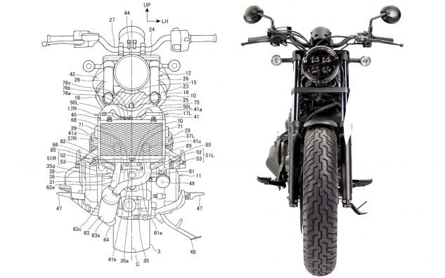 Honda rebel 1100 lộ diện bảng thiết kế hoàn toàn mới - 3