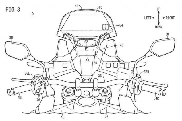 Honda tiết lộ bảng thiết kế mới về kiểu màn hình hud cho xe mô tô - 4