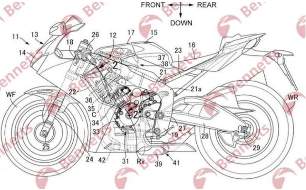 Honda tiết lộ dự án superbike trang bị động cơ v6 của xe đua công thức 1 - 1