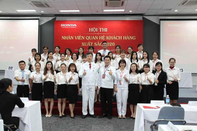 Honda việt nam tổ chức hội thi nhân viên quan hệ khách hàng xuất sắc năm 2020 - 1