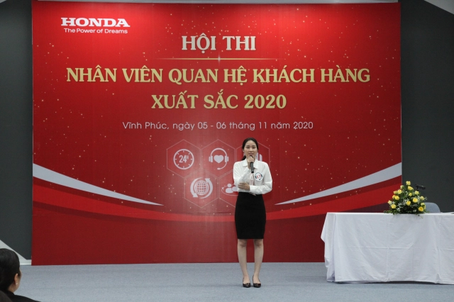 Honda việt nam tổ chức hội thi nhân viên quan hệ khách hàng xuất sắc năm 2020 - 13