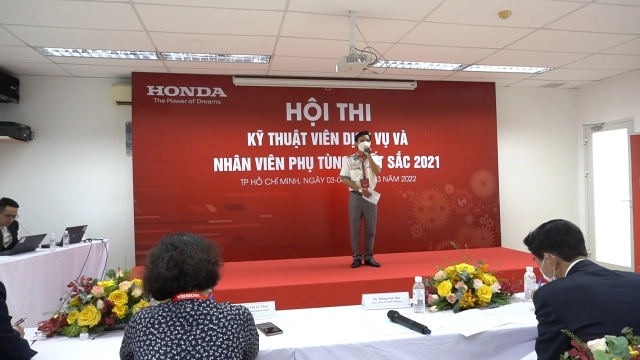 Honda việt nam tổ chức thành công hội thi kỹ thuật viên dịch vụ - 11